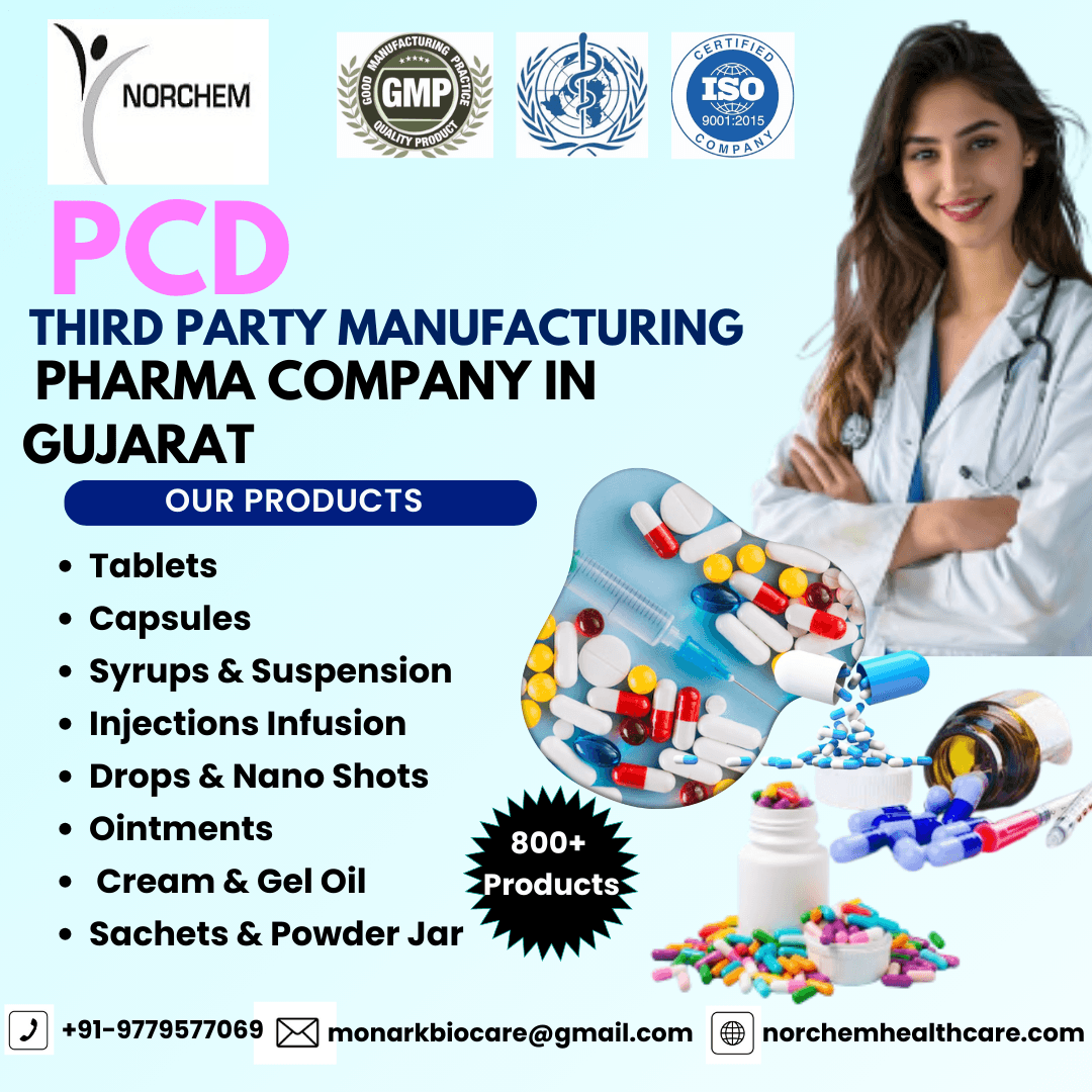 Third Party Manufacturing Pharma Company in Gujarat