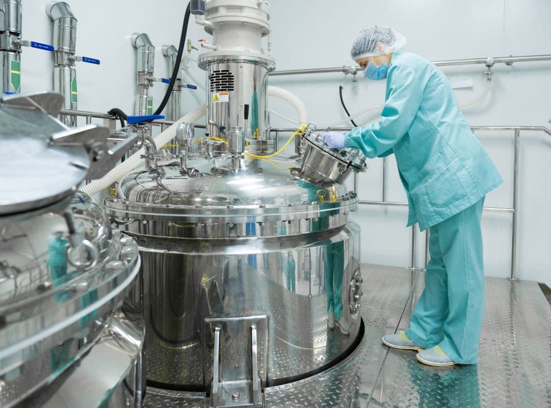 Production vessel at Norchem Healthcare
