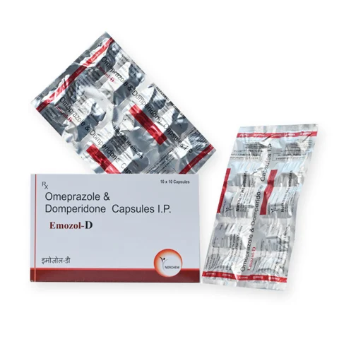 Emozol -D, Omeprazole 20mg + Domperidone 10mg Capsule