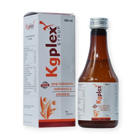KGplex, Multivitamins + Multiminerals + Antioxidant Syrup (with monocarton)