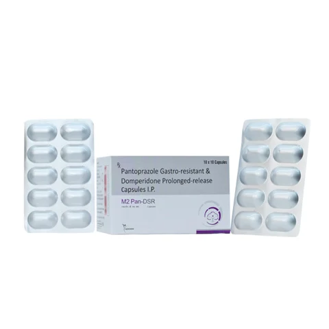 M2Pan-DSR, Pantoprazole 40mg + Domperidone 30mg SR Capsule