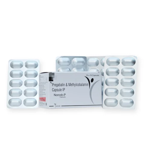 Norcob-P, Mecobalamin 750mcg + Pregabalin75mg Capsule