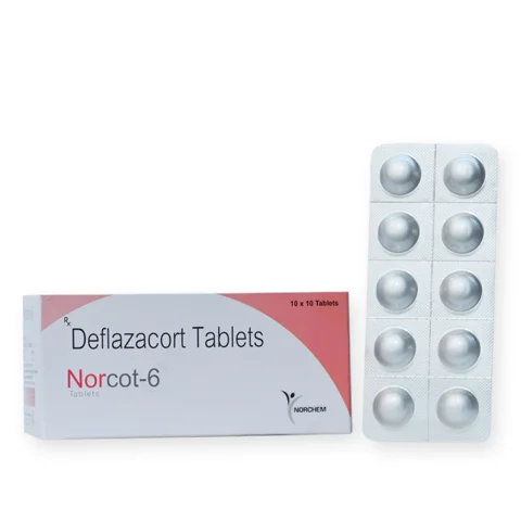Norcort-6, Deflazacort 6mg Tablet