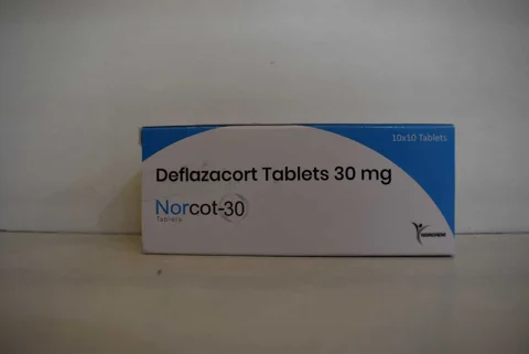 Norcot-30, Deflazacort 30mg Tablet
