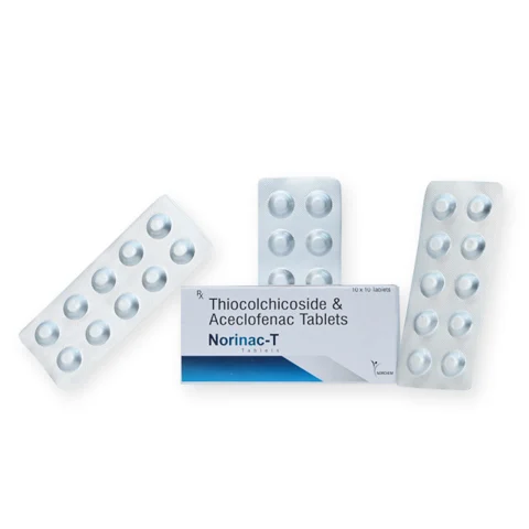 Norinac-T, Thiocolchicoside 4 mg + Aceclofenac 100mg tab