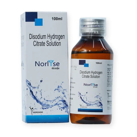 Norlise Syrup, Disodium Hydrogen Citrate oral Solution with Monocarton