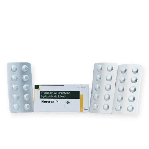 NORTREX-P, Nortriptyline 10mg + Pregabalin 75mg Tablet