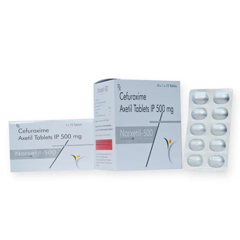 Norxetil-500, Cefuroxime Axetil 500mg Tablet