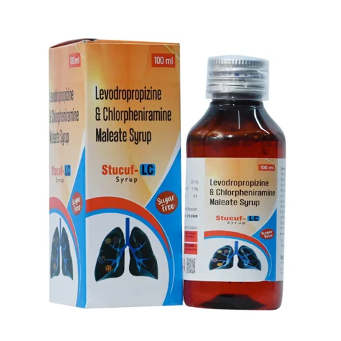 STUCUF LC, Levodropropizine 30mg + Chlorpheniramine Maleate 2mg Syrup with Monocarton