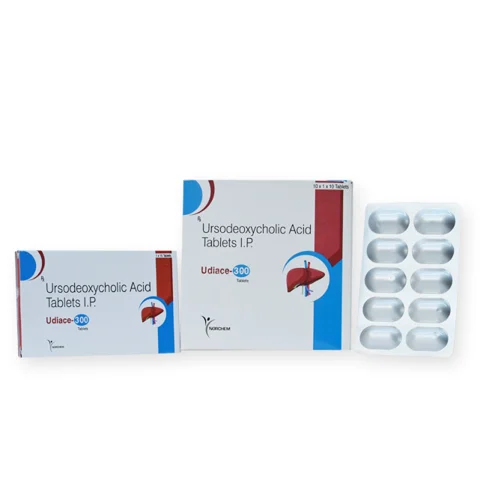 UDIACE-300, Ursodeoxycholic Acid 300 mg Tablets I.P