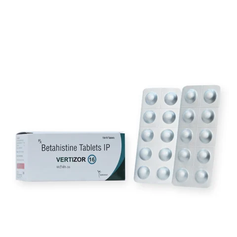 Vertizor-16, Betahistine Hcl 16mg Tablet