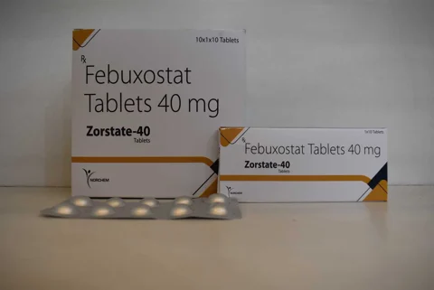 Zorstate-40, Febuxostat 40mg Tablets