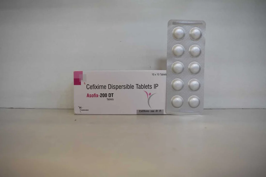 Asofix-200 DT, Cefixime 200mg Dispersible Tablet (UNDER DPCO)