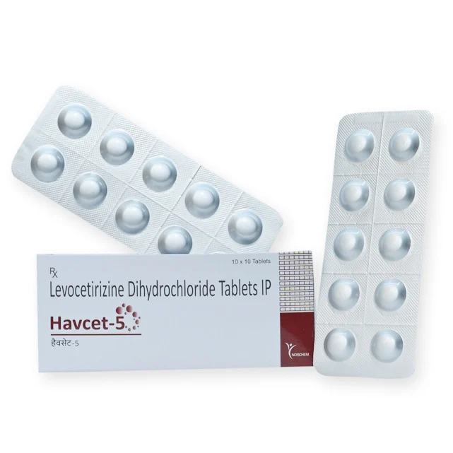 Havcet-5, Levocetirizine 5mg Tablet