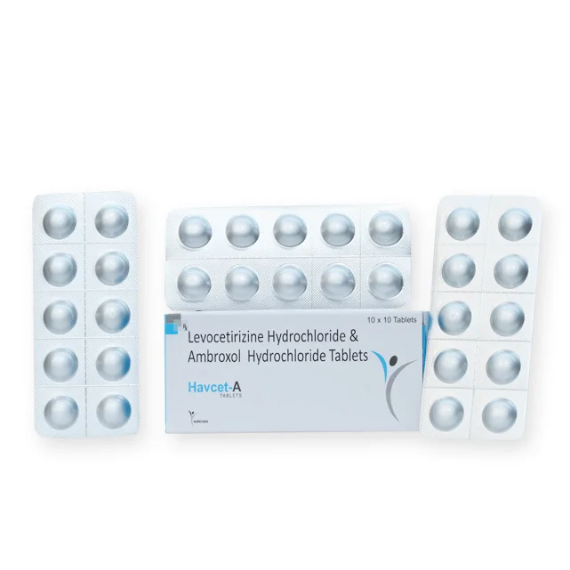 Havcet-A, Levocetirizine 5 mg + Ambroxol 60mg Tablet