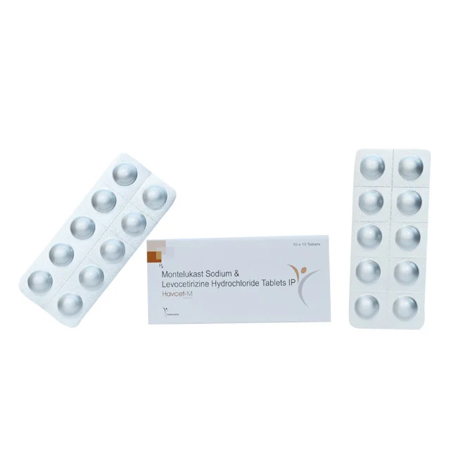 Havcet, Montelukast Sodium 10mg + Levocetirizine 5mg Tablet