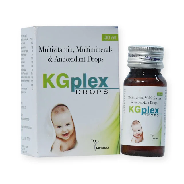 KGPlex-30ml, Multivitamin + Multimineral + Antioxidant Drops with monocarton, manufactured by Norchem Healthcare