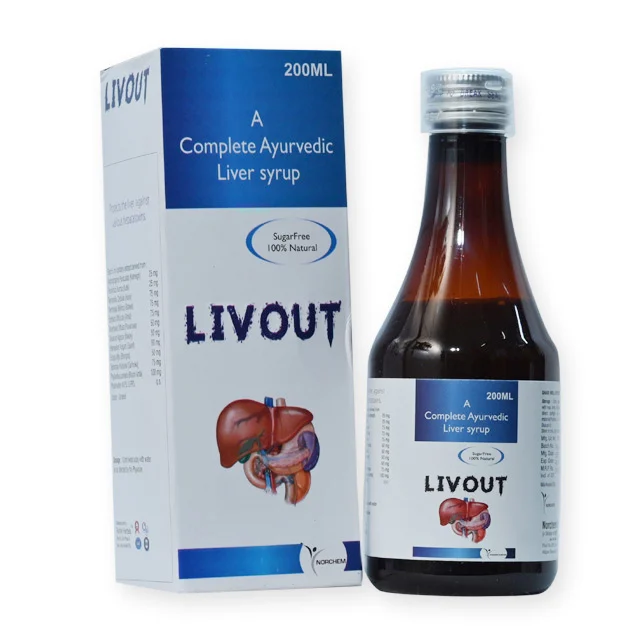 Livout, Ayurvedic Liver Formulations (with monocarton)