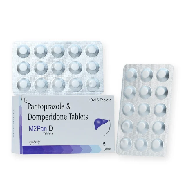 M2Pan-D, Pantoprazole 40mg + Domperidone 10mg Tablet, manufactured by Norchem Healthcare