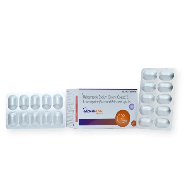 M2Rab-LSR, Rabeprazole 20 mg + Levosulpiride 75mg Capsule, manufactured by Norchem Healthcare