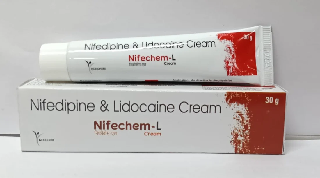 Nifechem-L OINTMENT, NIFEDIPINE IP 0.3%+LIDOCAINE HYDROCHLORIDE IP 1., manufactured by Norchem Healthcare