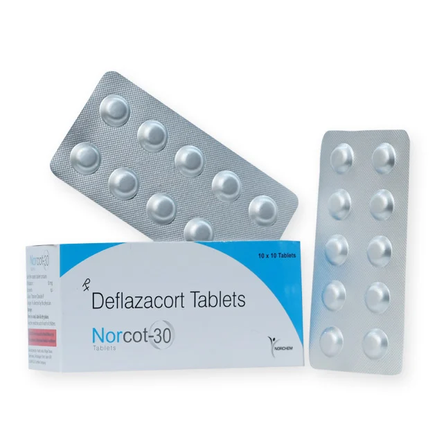 Norcort-30, Deflazacort 30mg Tablet