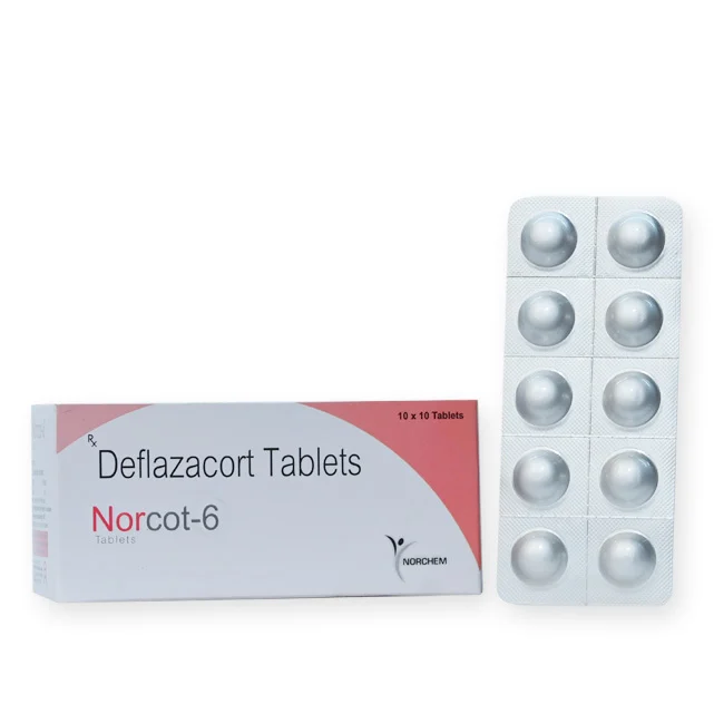 Norcort-6, Deflazacort 6mg Tablet