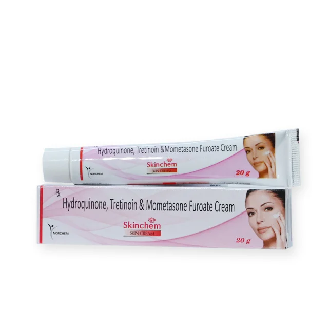 SKINCHEM, Tretinoin 0.025% w/w + Mometasone 0.10% w/w + Hydroquinone 2% w/w