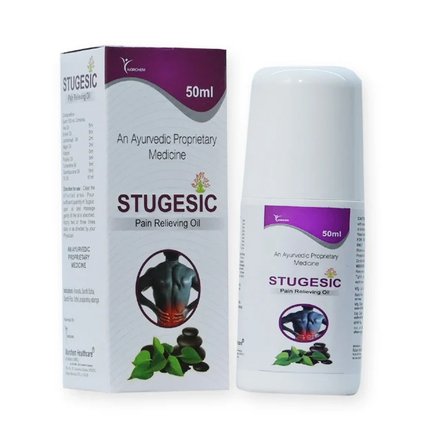 Stugesic oil, Pain Relif Ayurvedic oil (special Roller Bottel)