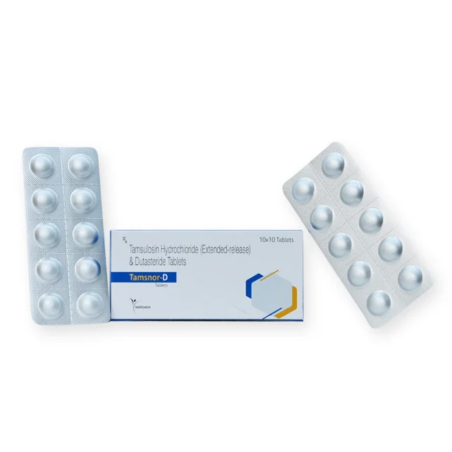 TEMSNOR-D, Tamsulosin Hydrochloride 0.4 mg (Extended-release) + Dutasteride 0.5 mg Tablets